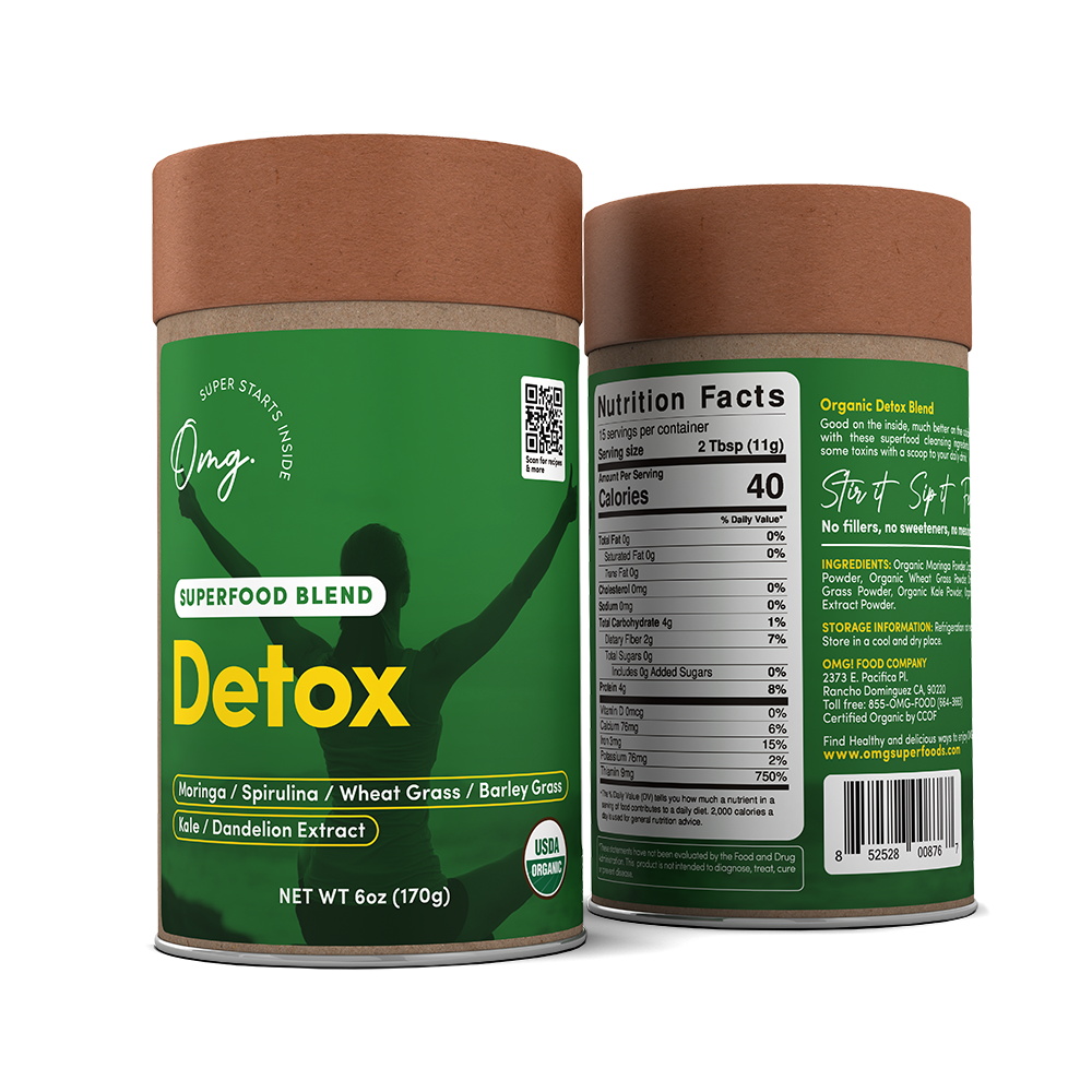 Organic Detox Blend 6 oz OMG Superfoods