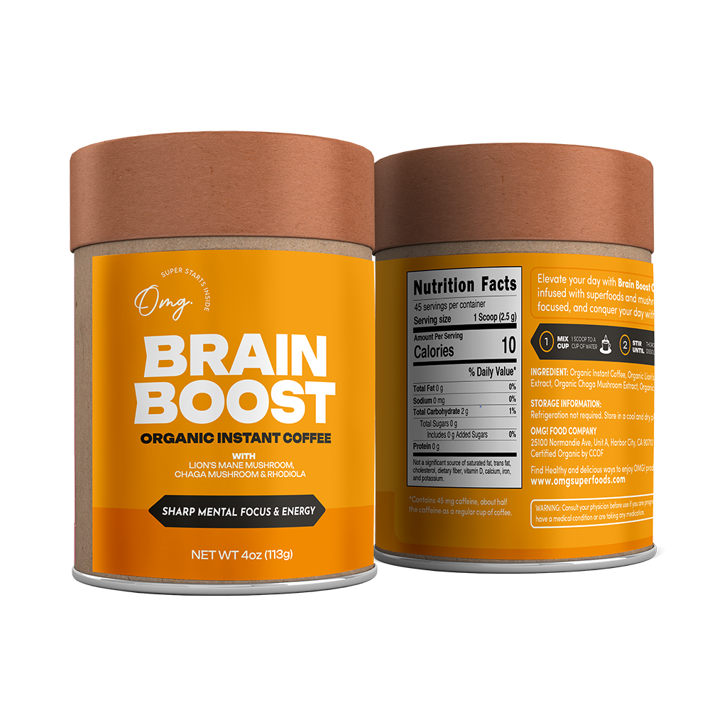 Brain Boost Organic Instant Coffee