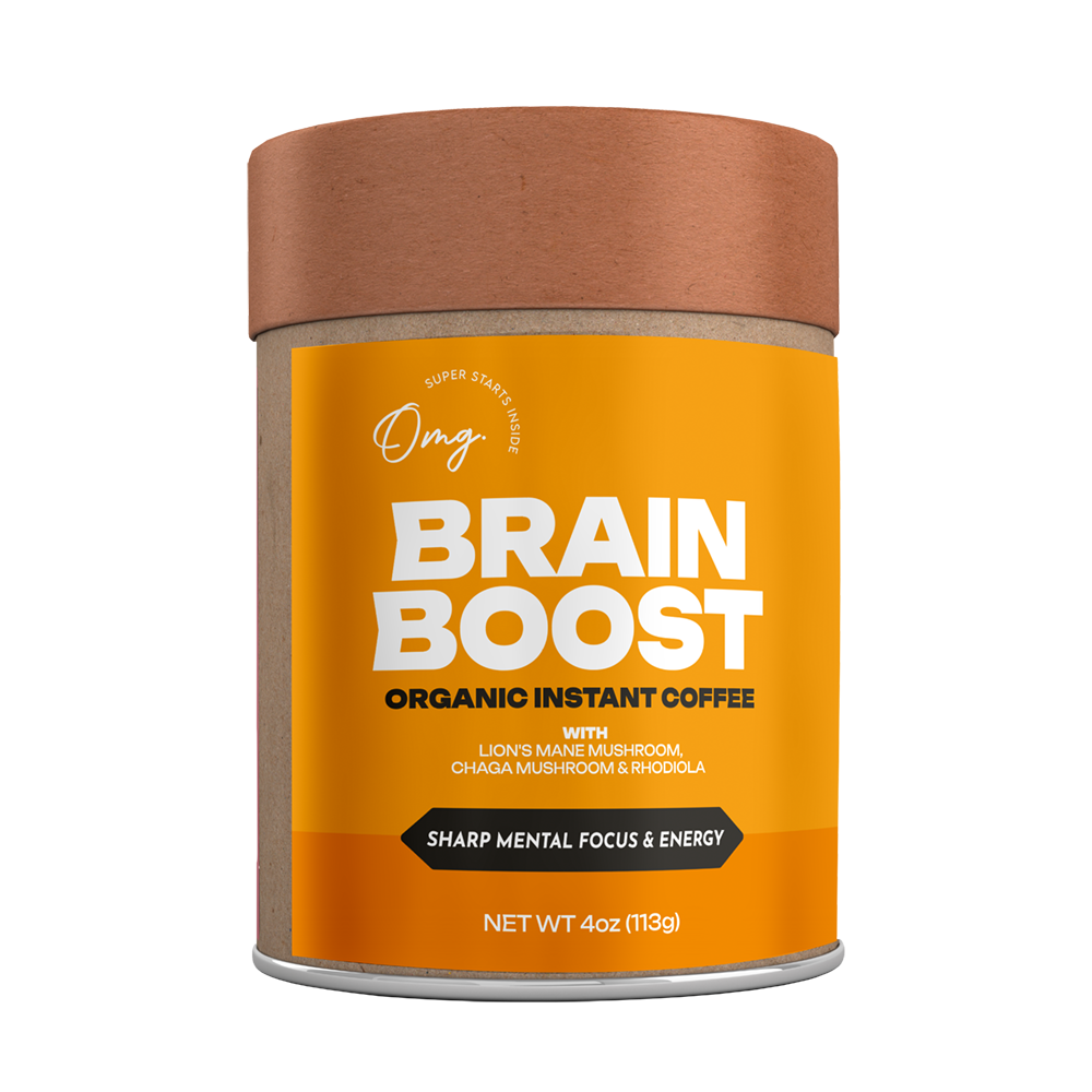 Brain Boost Organic Instant Coffee – OMG Superfoods