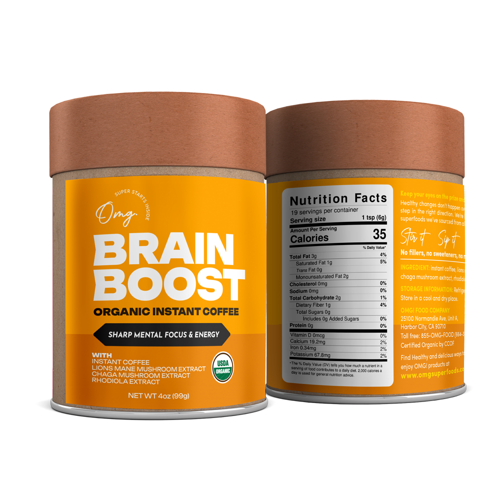 Brain Boost Organic Instant Coffee