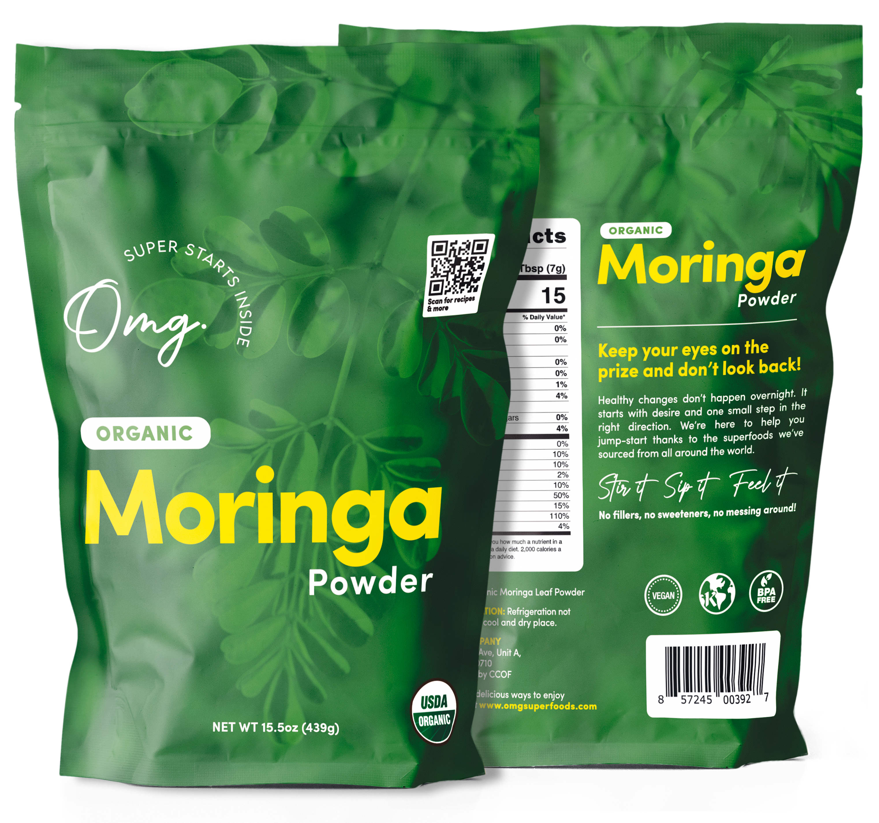 Organic Moringa Powder – OMG Superfoods