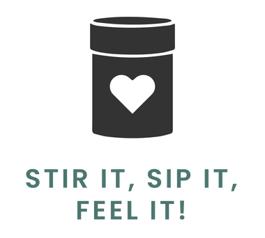 Stir it, sip it, feel it! Icon