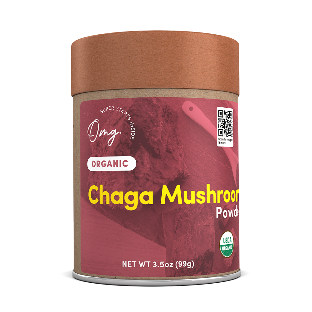 Organic Chaga Mushroom Powder 3.5oz